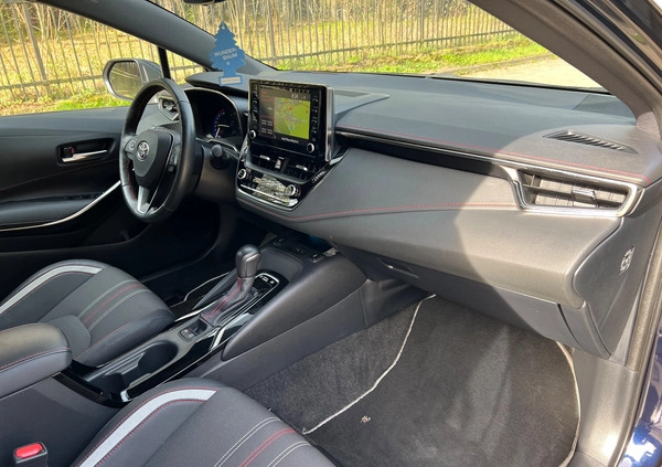 Toyota Corolla cena 104999 przebieg: 54073, rok produkcji 2021 z Stepnica małe 781